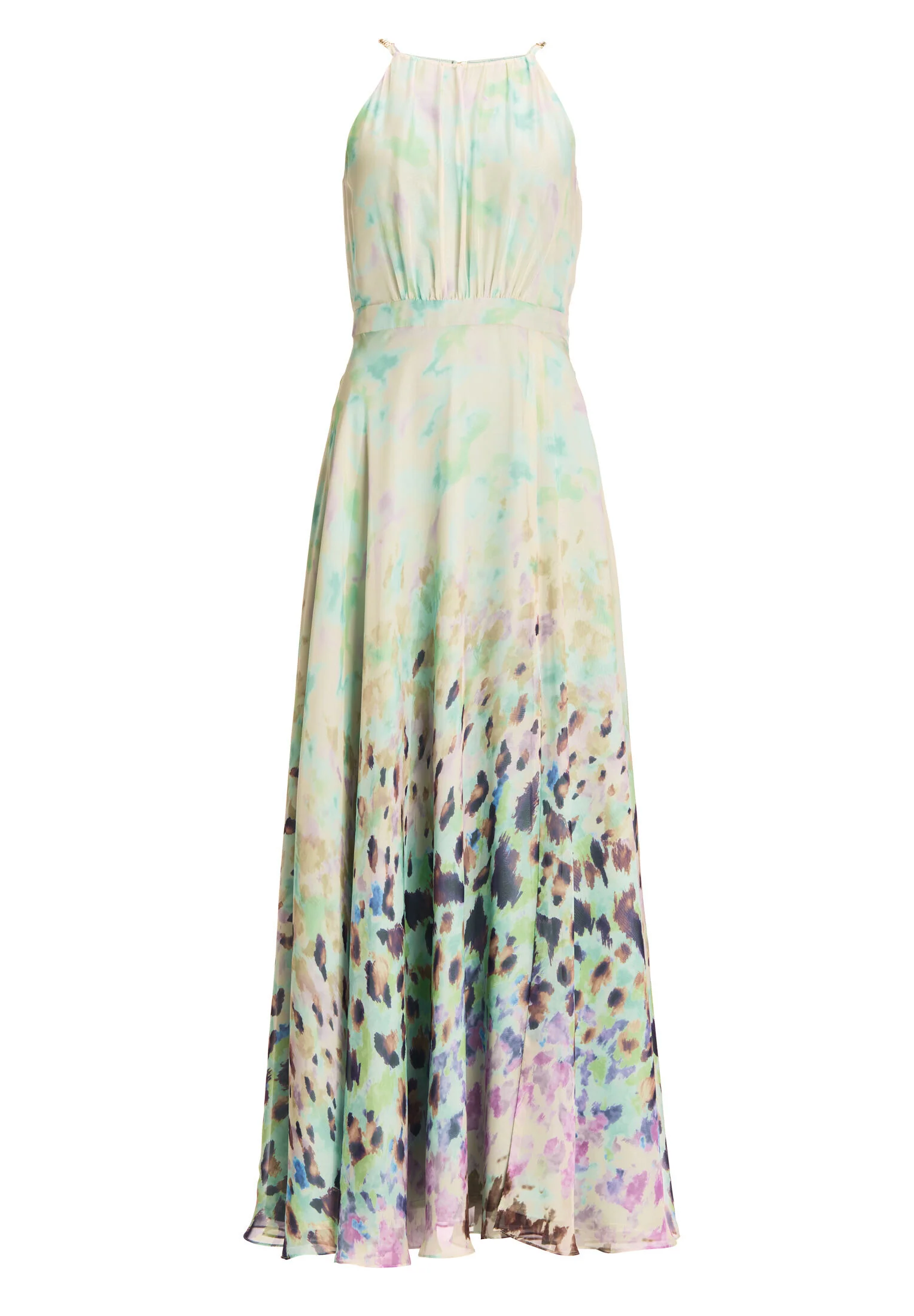 Abendkleid aus Chiffon mit Animal Print - Image 6