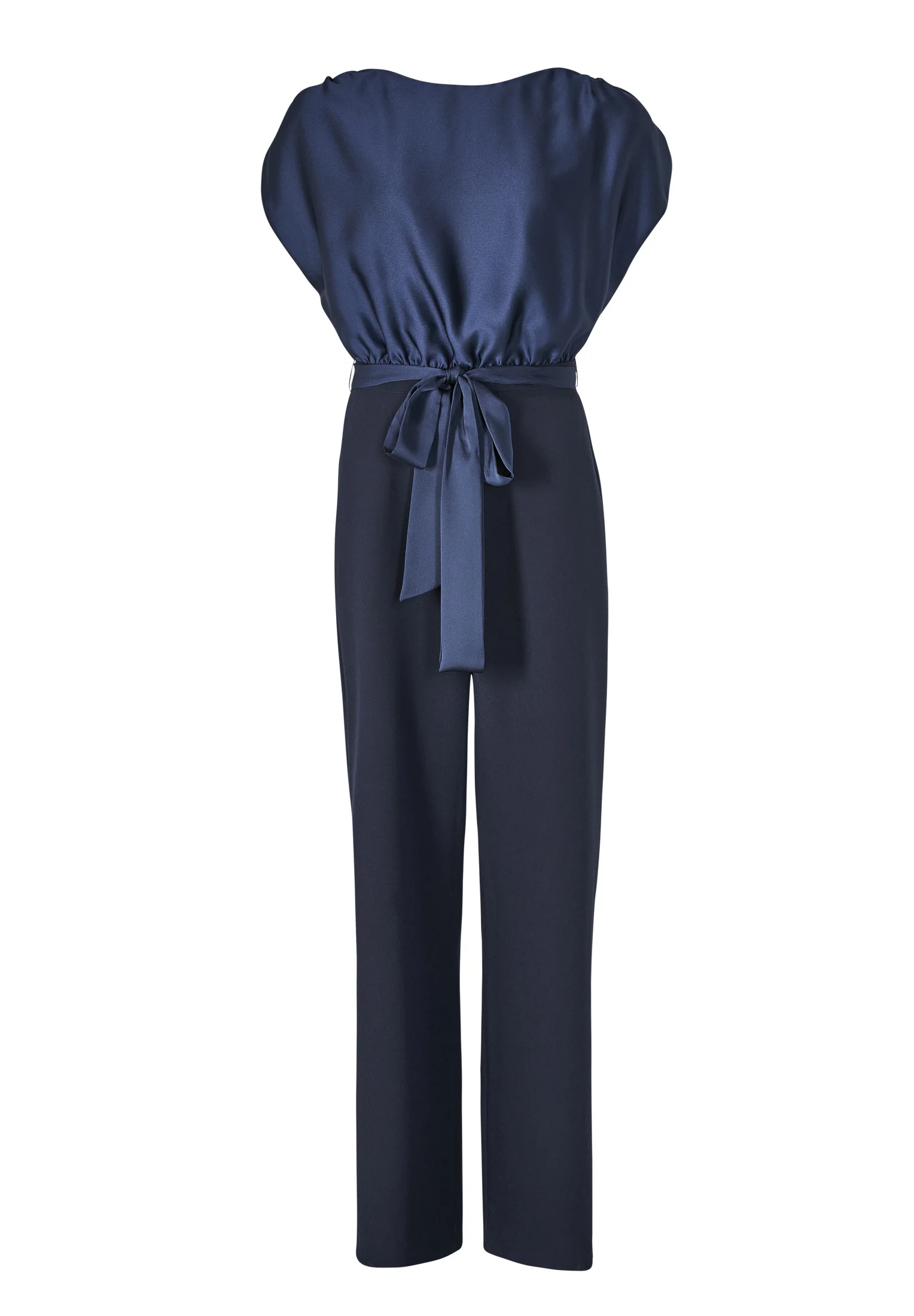 Jumpsuit aus Material-Mix - Image 12