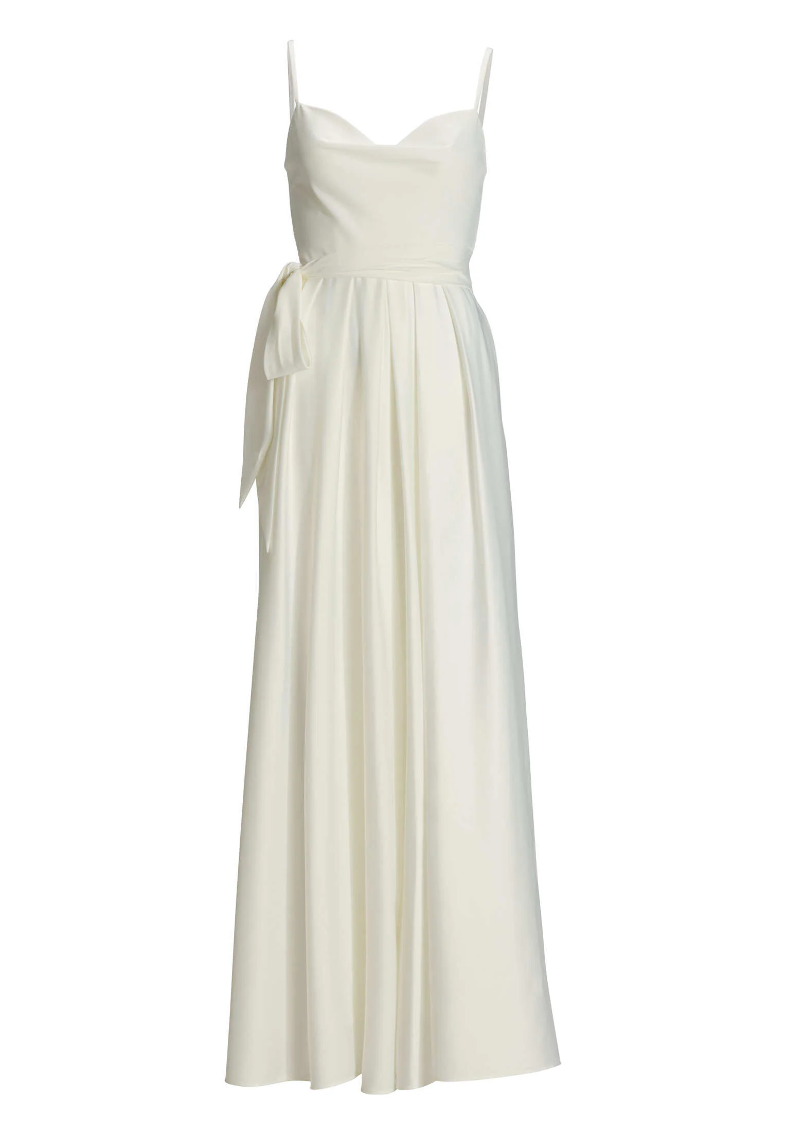 Satin Jumpsuit mit angedeutetem Wasserfallausschnitt - Image 12