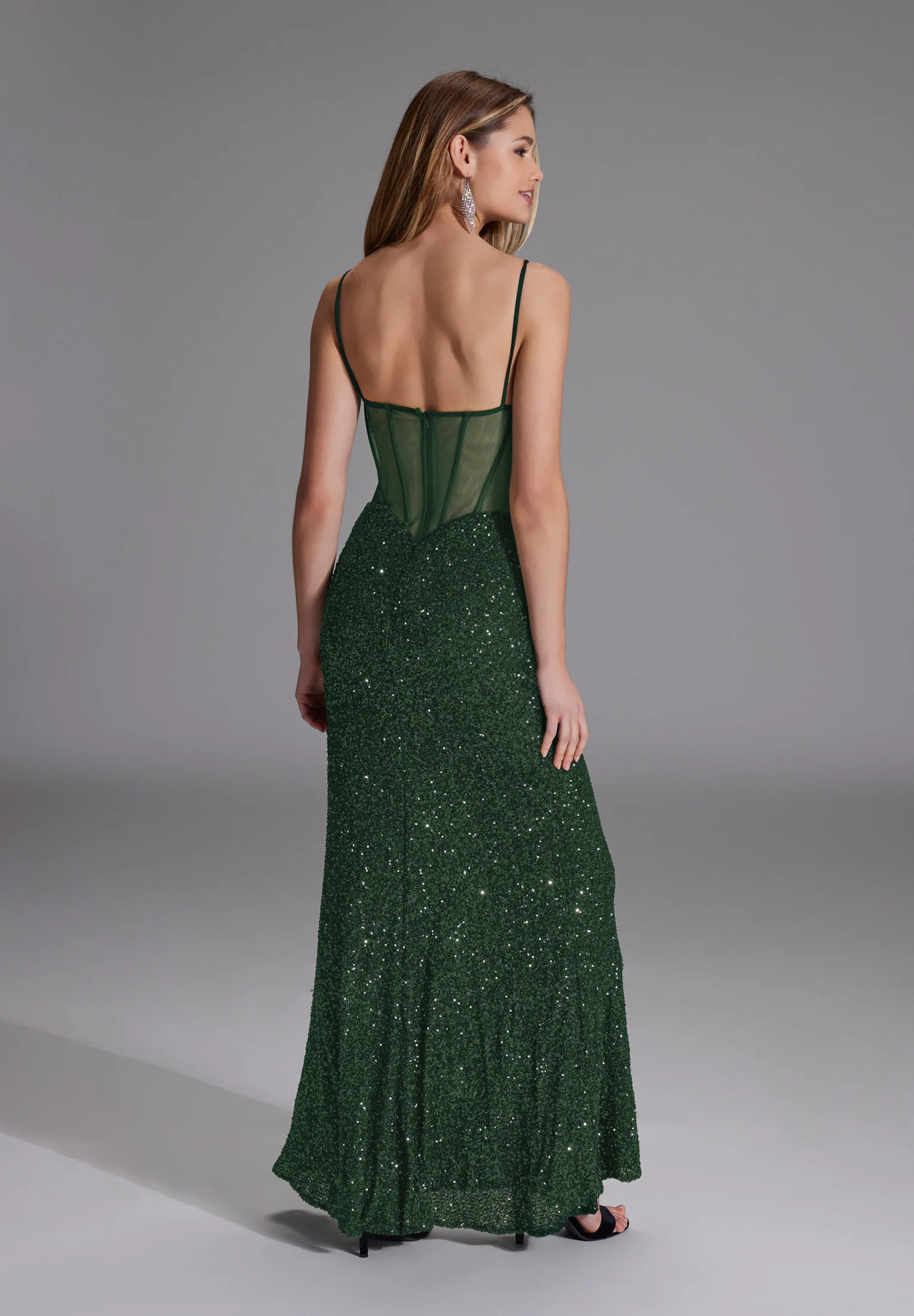 Slipdress mit transparenter Rückenpartie - Image 67