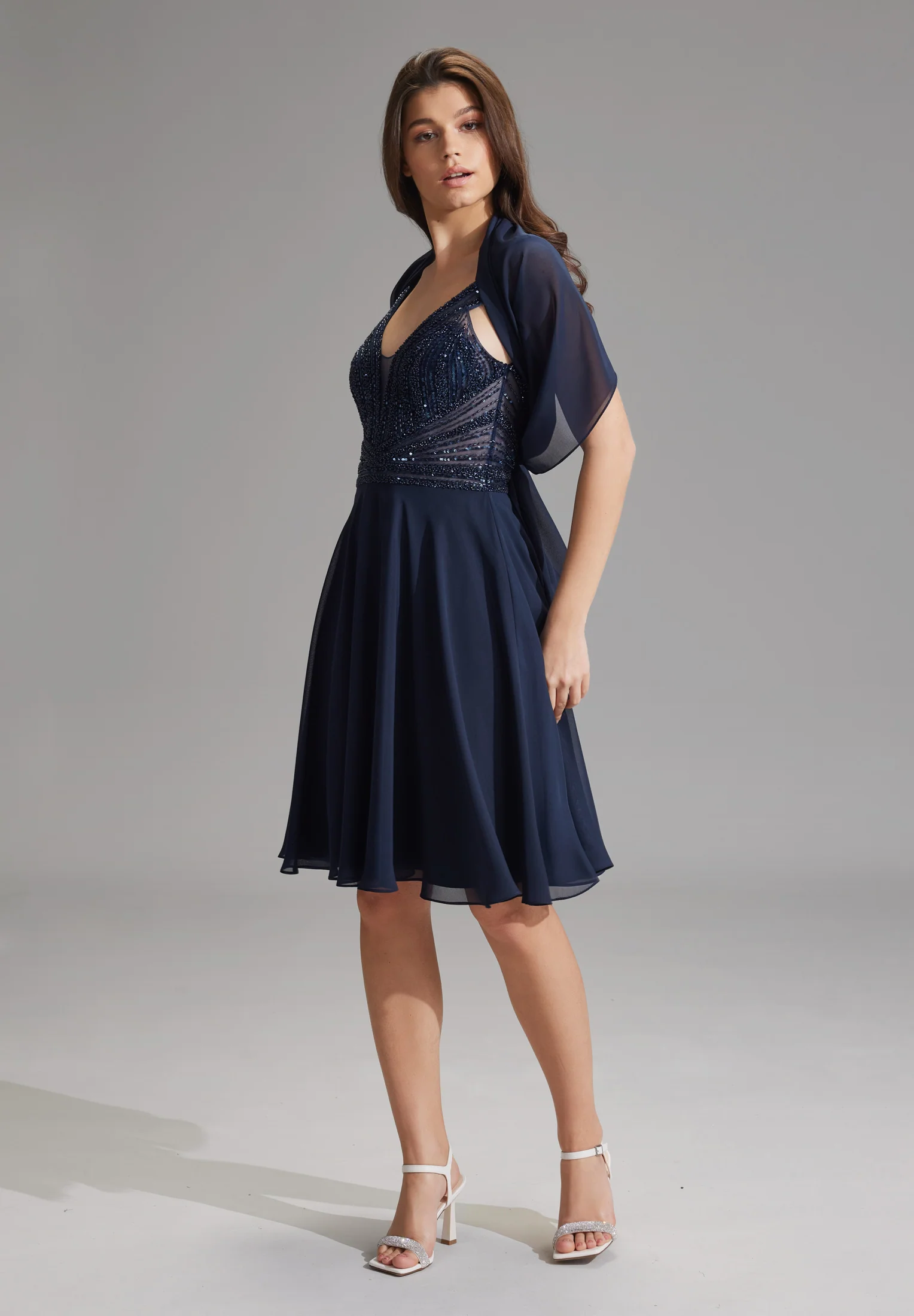 Stola aus Chiffon - Image 11