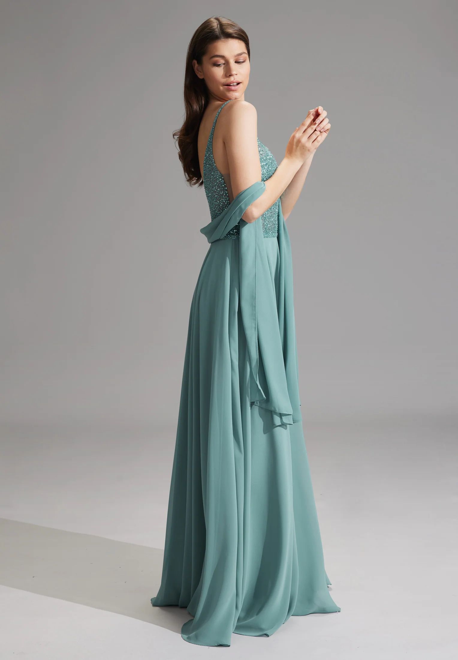 Stola aus Chiffon - Image 14