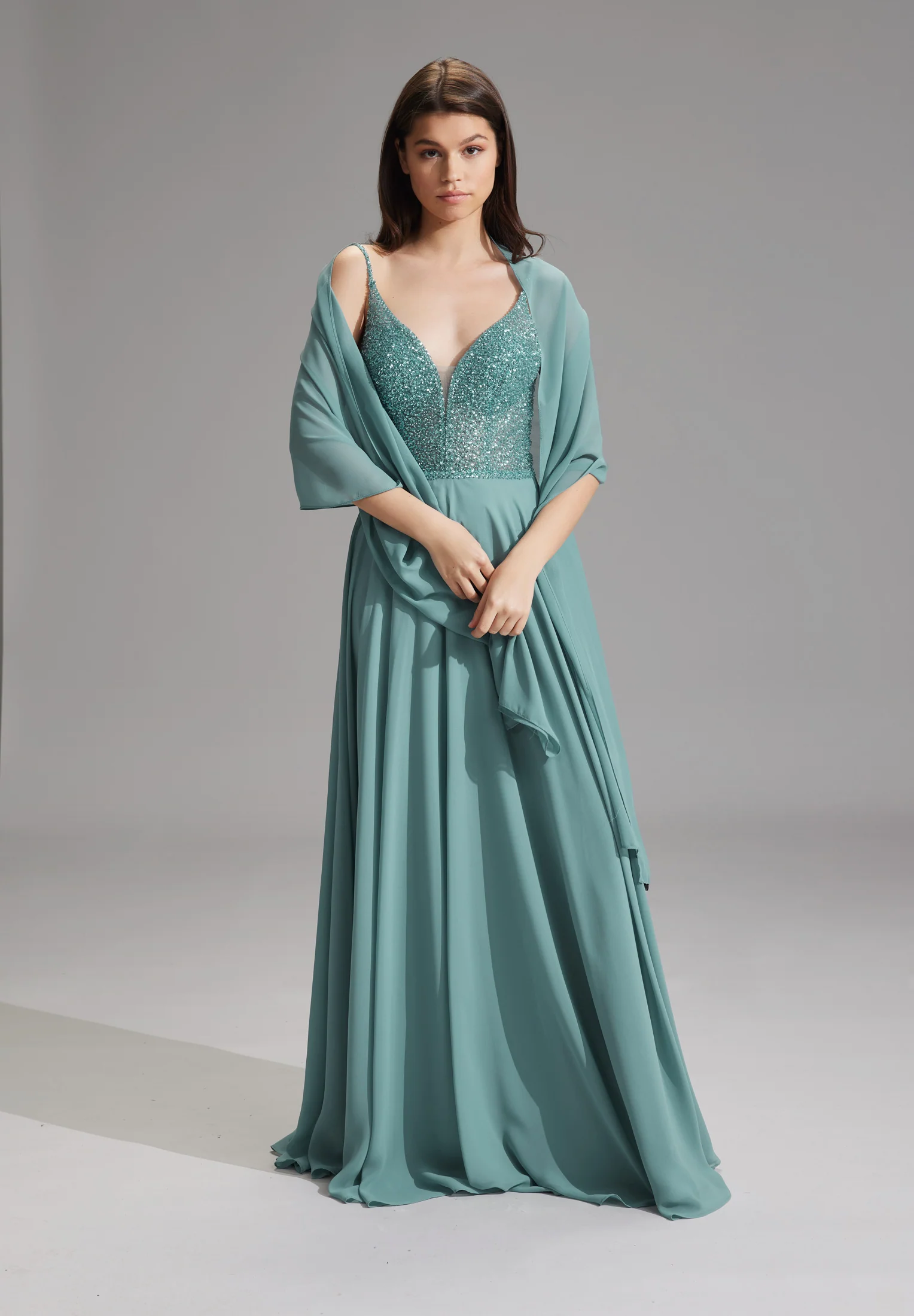 Stola aus Chiffon - Image 16