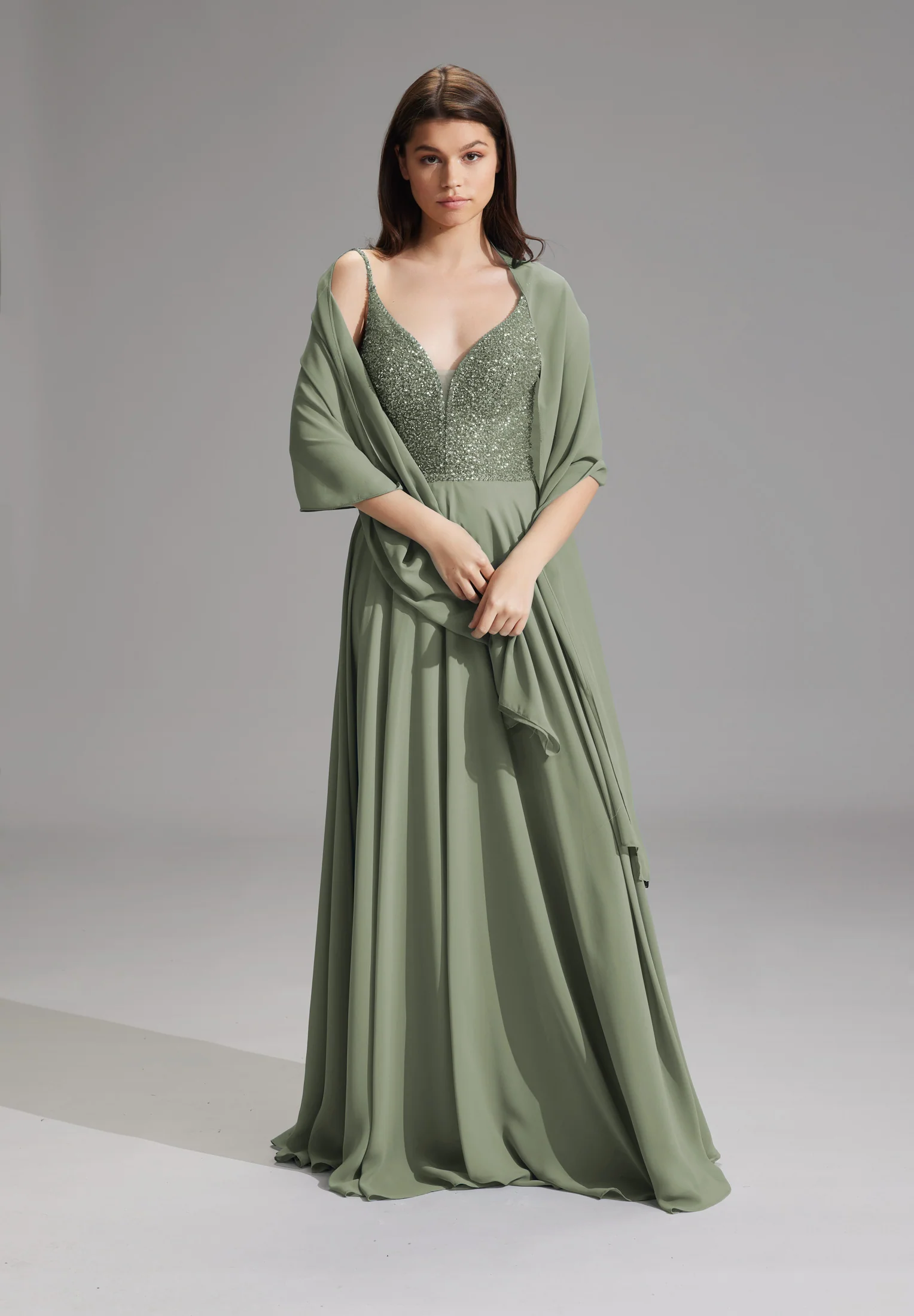 Stola aus Chiffon - Image 25