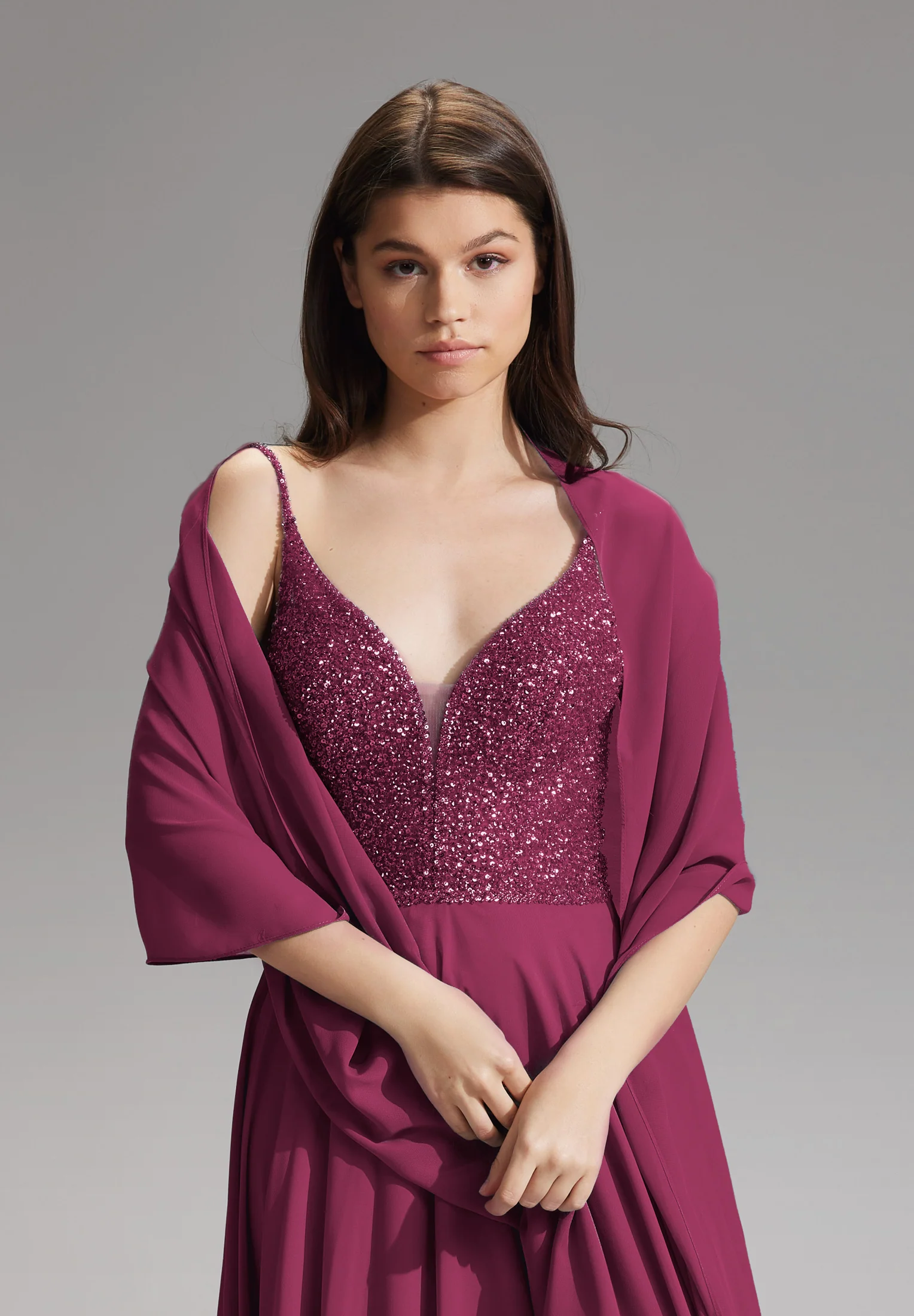 Stola aus Chiffon - Image 33