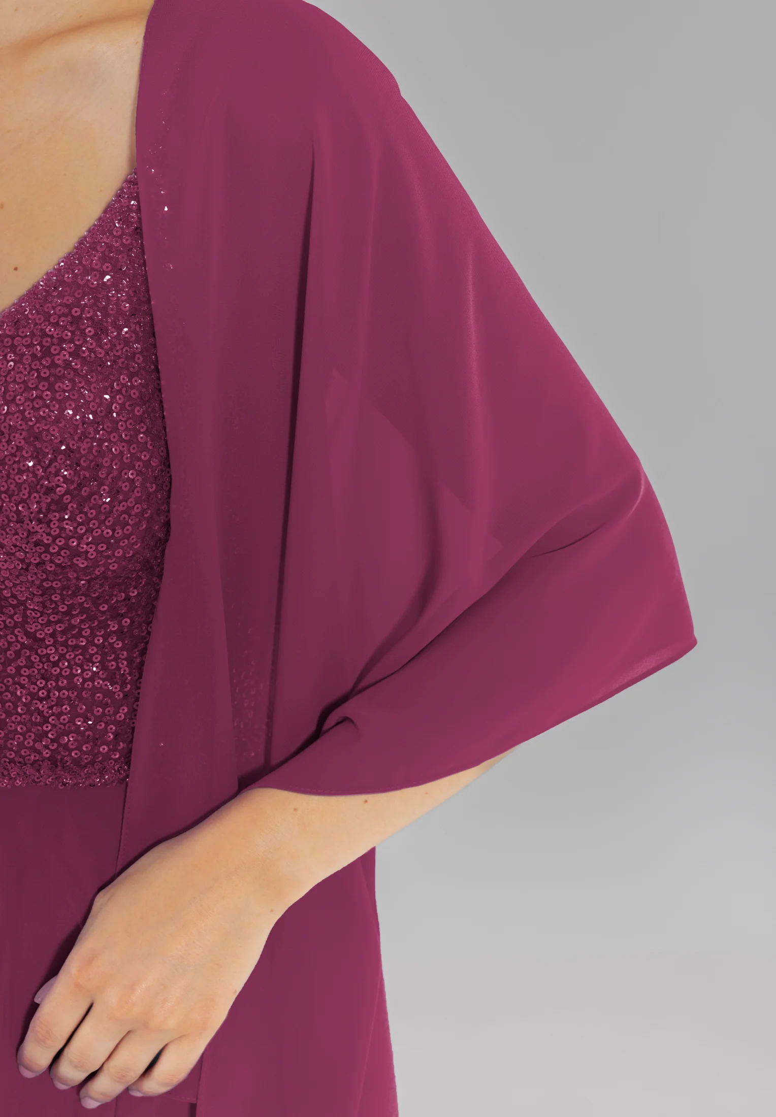 Stola aus Chiffon - Image 34