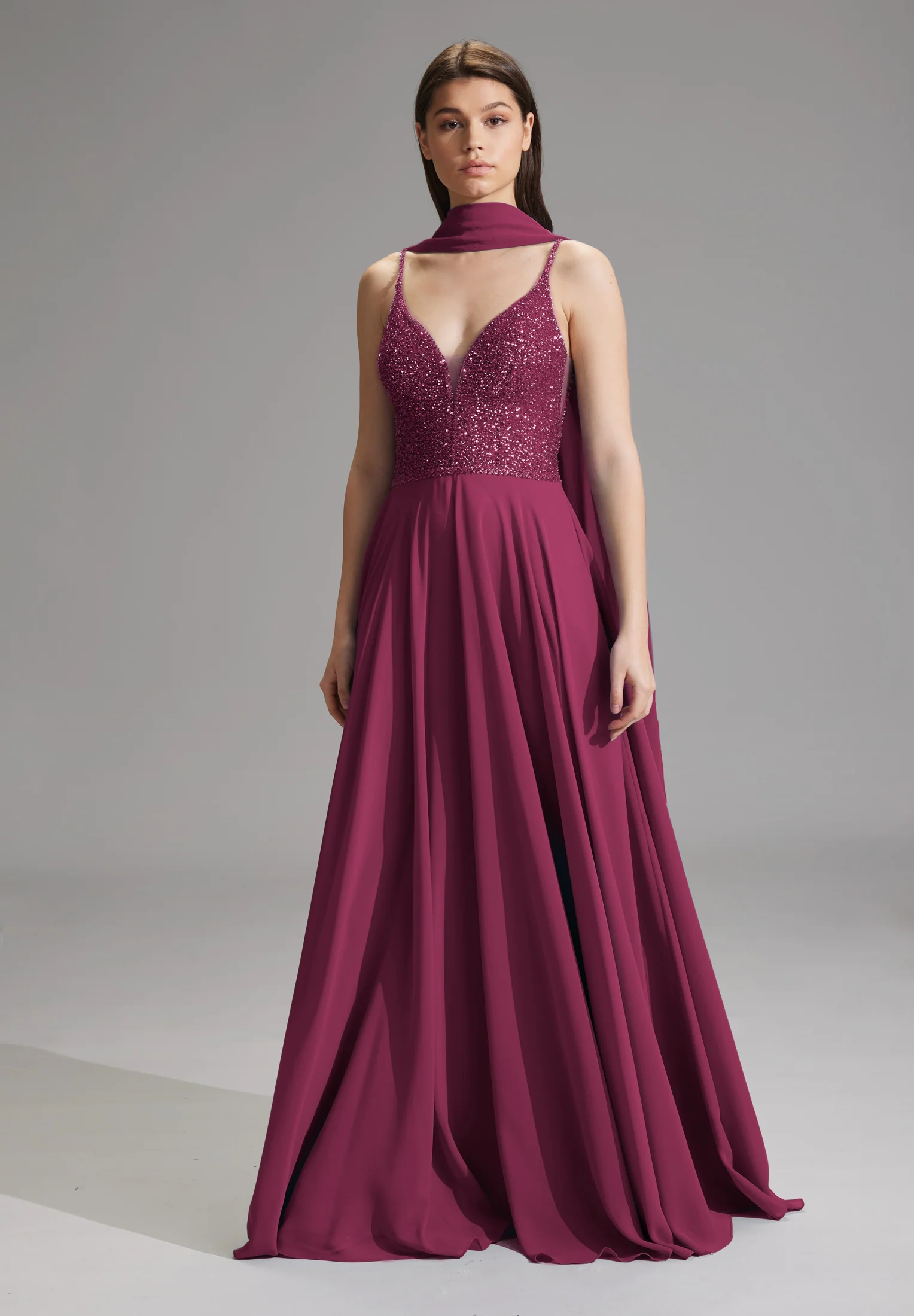Stola aus Chiffon - Image 35