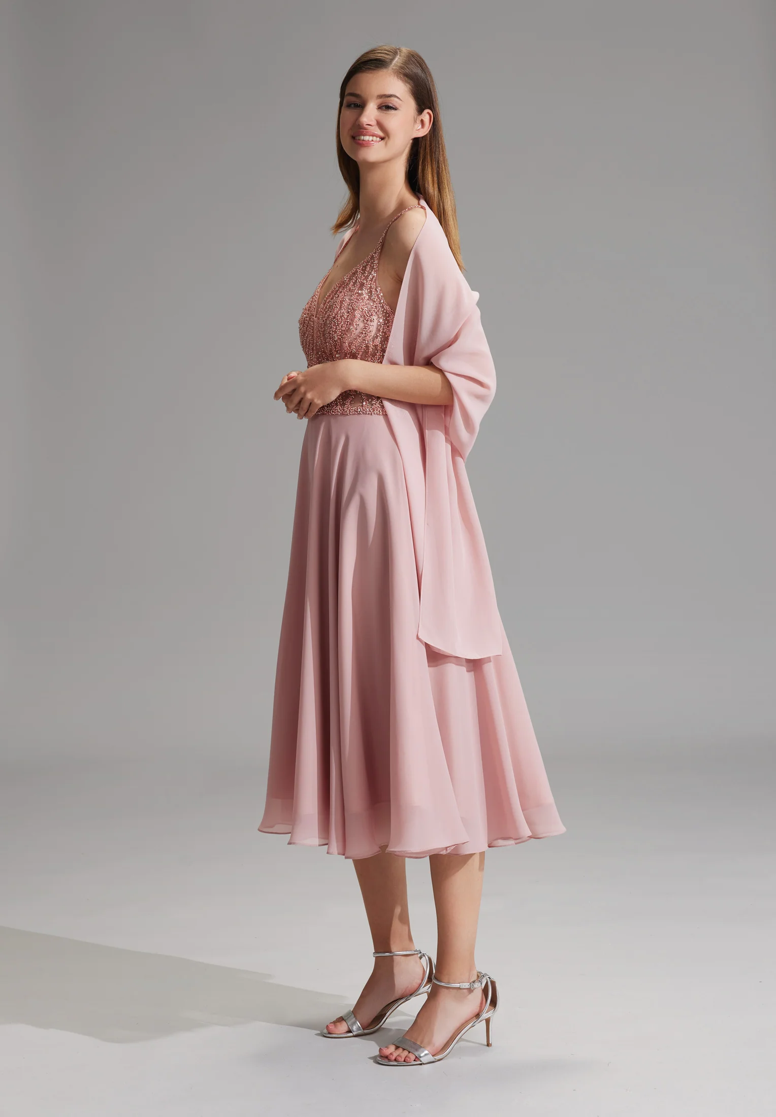 Stola aus Chiffon - Image 39