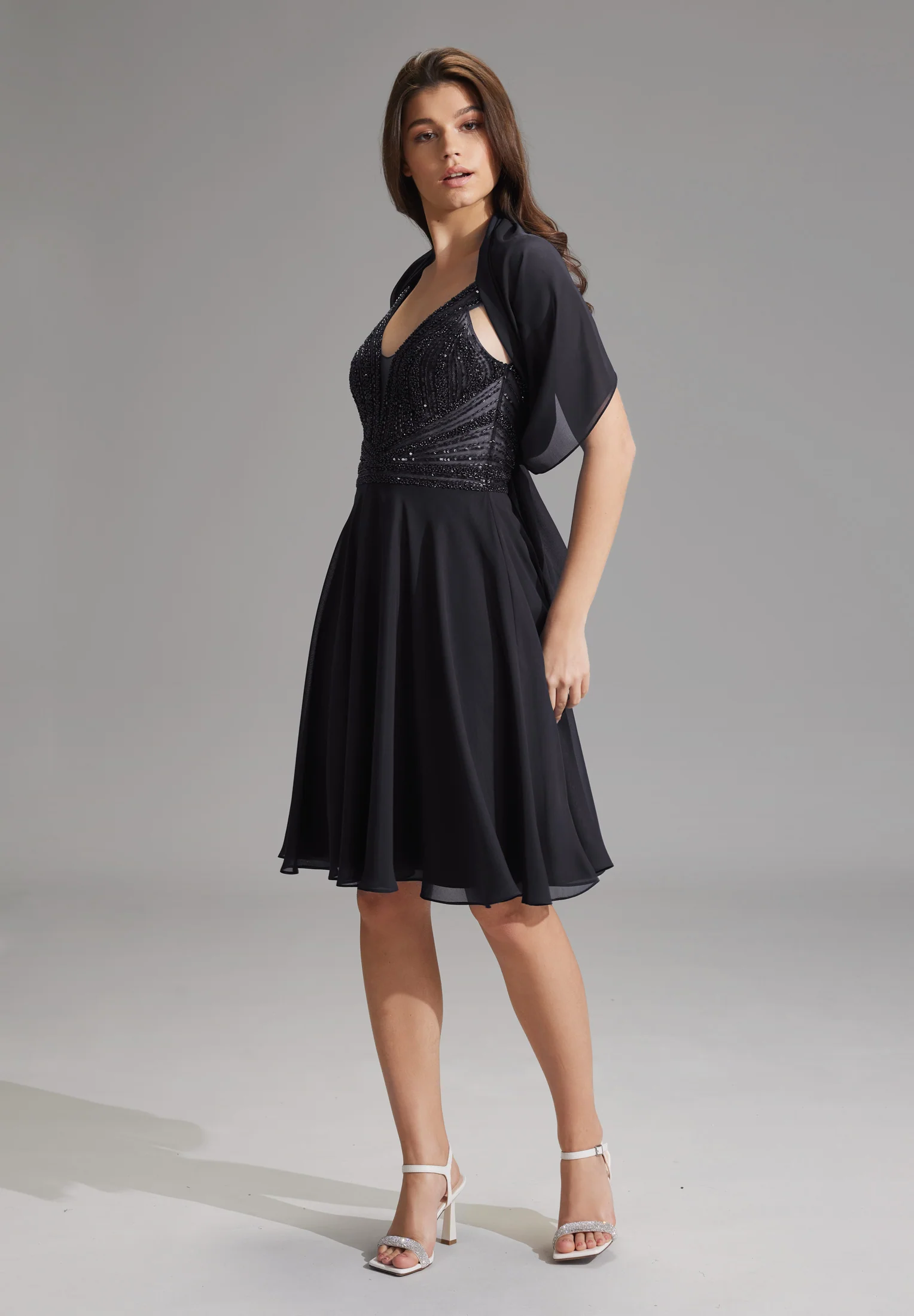 Stola aus Chiffon - Image 4