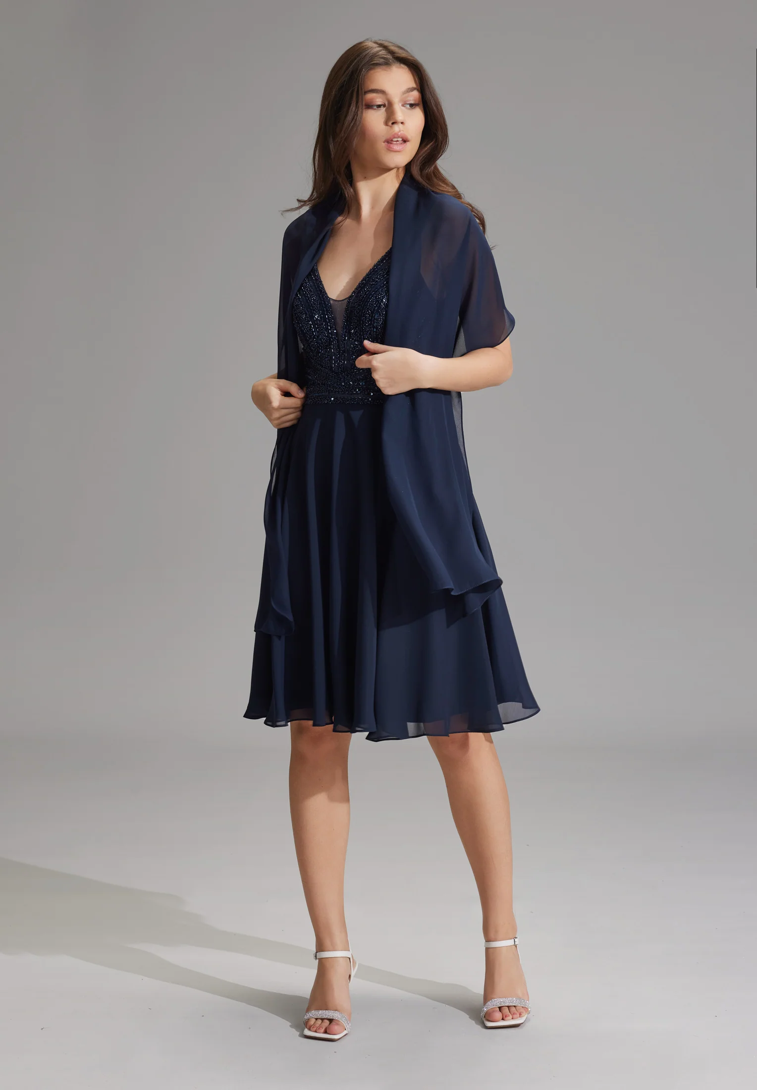 Stola aus Chiffon - Image 9